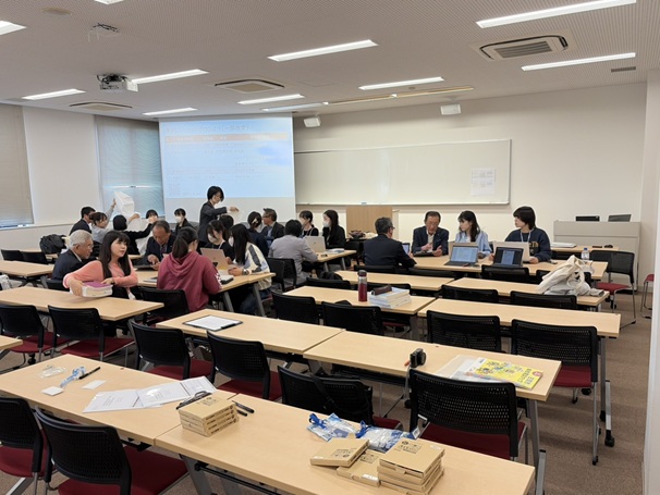 福岡女学院看護大学とのパートナーシップ協定に基づく取組を行いました。