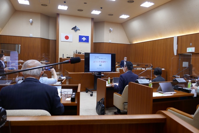 古賀市議会タブレット導入検討会にて行政視察を行いました