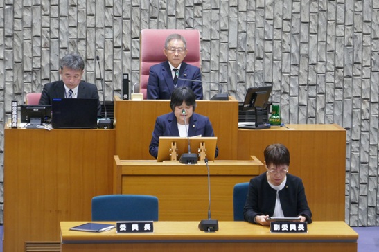 令和7年第4回定例会が始まりました