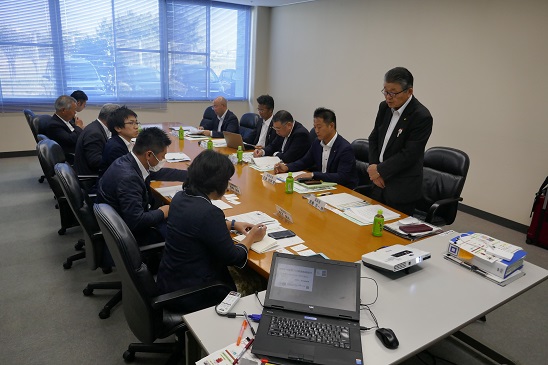 群馬県桐生市議会の皆さんが視察に来られました