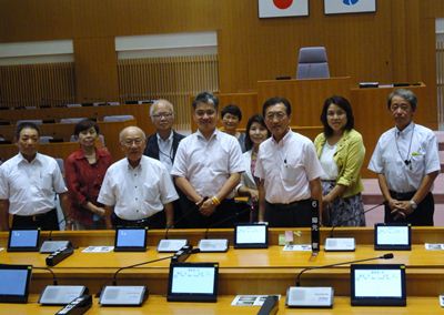 議運メンバー中心に鹿児島県霧島市に視察