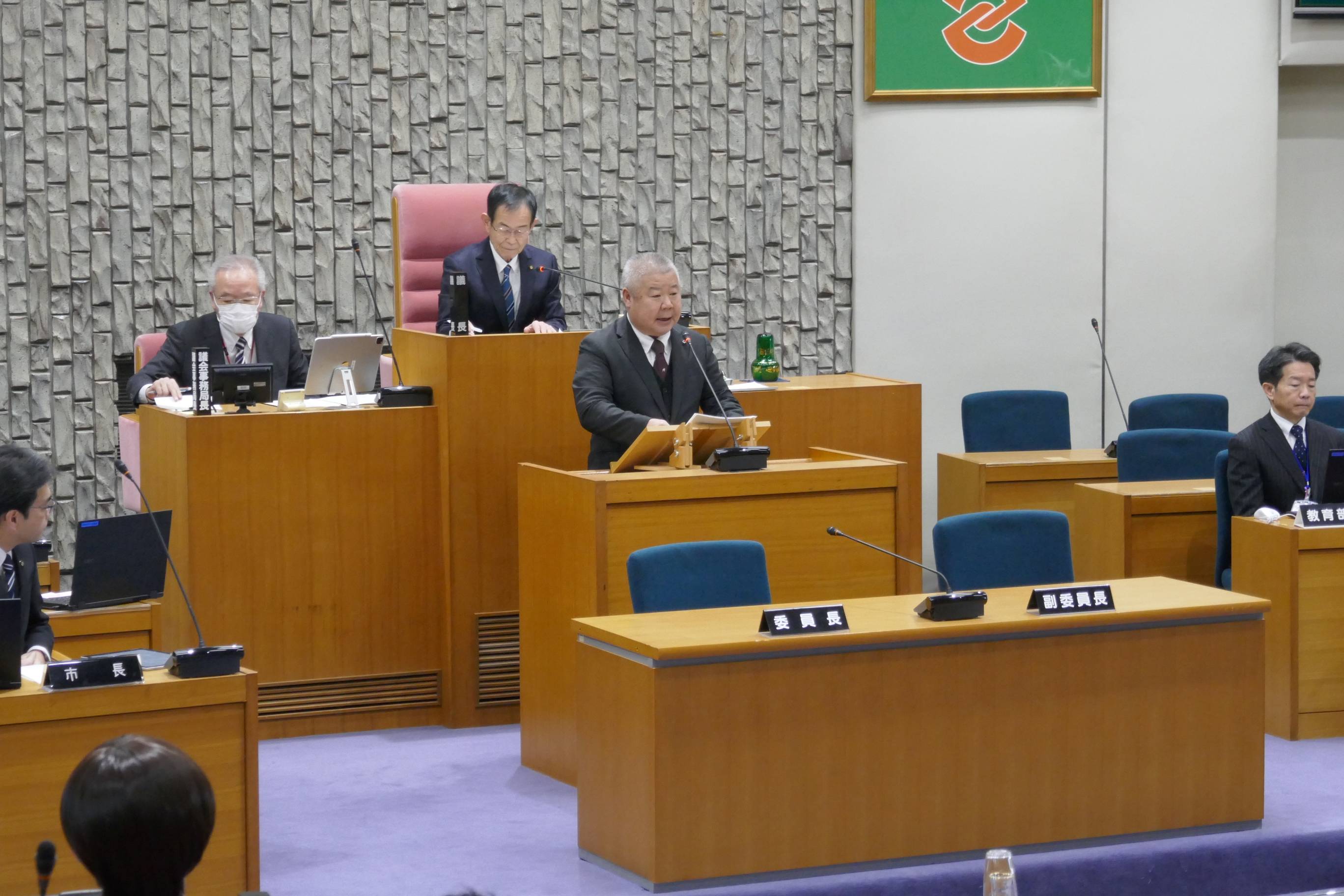 第1回定例会・本会議（第2日）が行われました