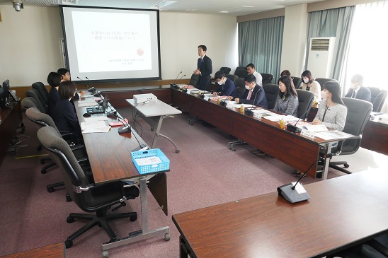 東京都中野区議会の視察を受け入れました