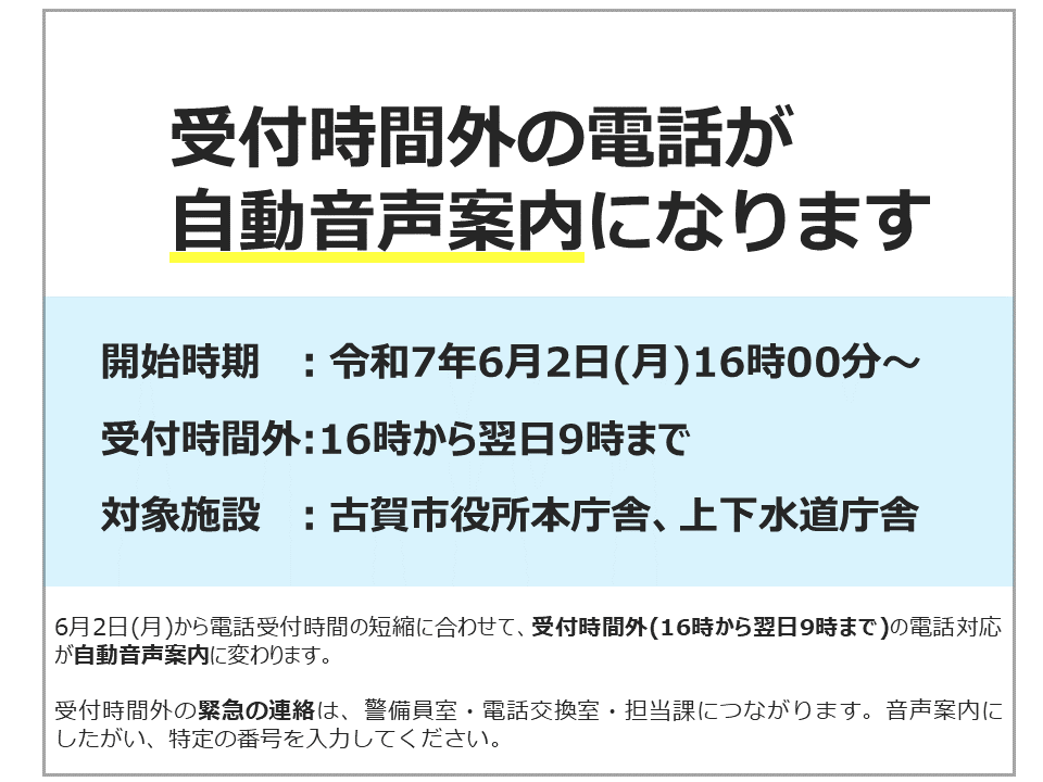 電話受付自動応答