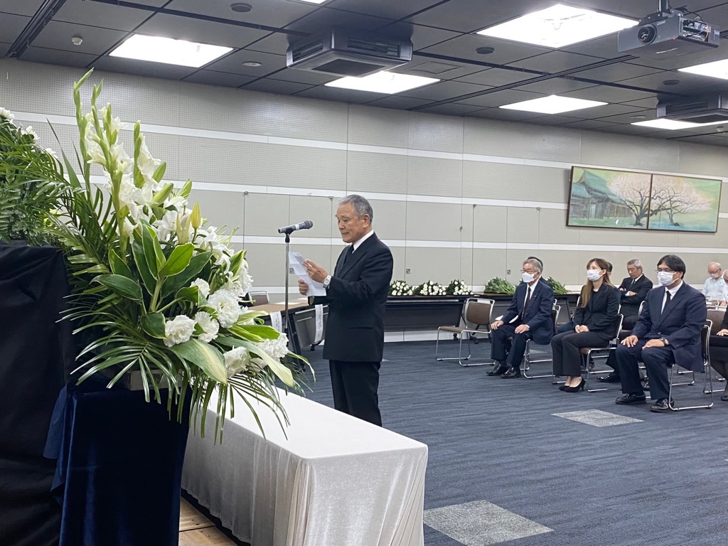 遺族会会長ことば