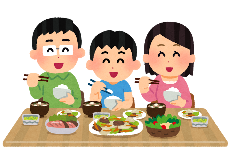 食事の前後