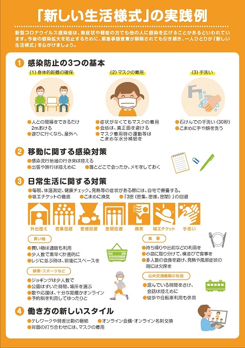 新しい生活様式の実戦例